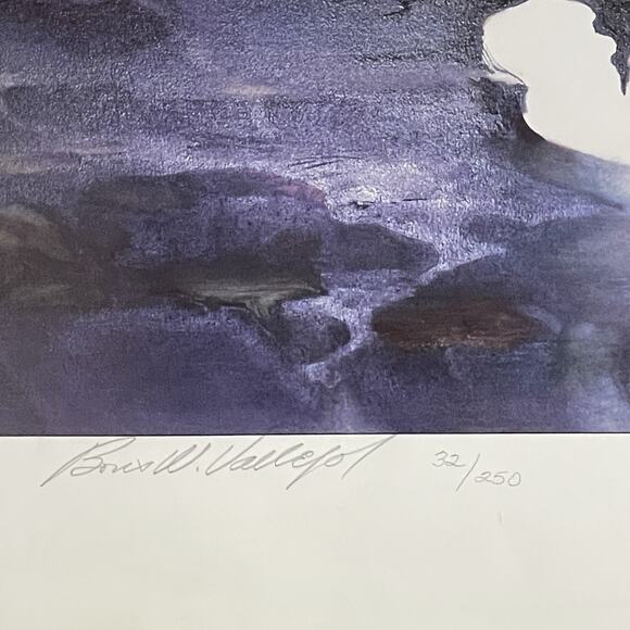 Vintage 1985 Boris Vallejo Warrior Women Art Print No 32 of 250 Fantasy Pinup - Picture 4 of 8